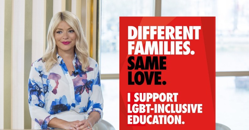 This Morning presenter Holly Willoughby was attacked over her pro-LGBT stance