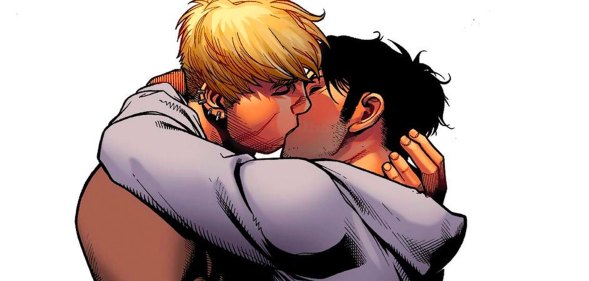 Hukling and Wiccan kissing