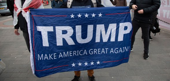 "Make America Great Again" flag