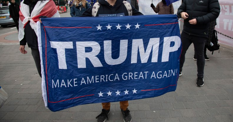 "Make America Great Again" flag