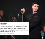 Marc Almond tweeted a series of since deleted anti-trans messages. (David Wolff/Patrick/Redferns via Getty/Twitter)