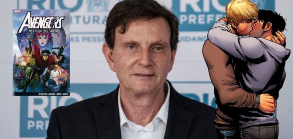 Mayor of Rio de Janeiro Marcelo Crivella ordered a halt to sales of the Marvel Avengers comic book