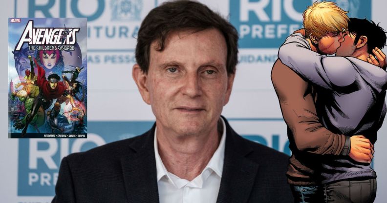 Mayor of Rio de Janeiro Marcelo Crivella ordered a halt to sales of the Marvel Avengers comic book