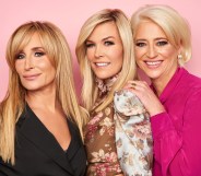 Tinsley Mortimer, Sonja Morgan, and Dorinda Medley