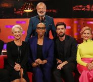 RuPaul gives Helen Mirren and Jack Whitehall their own drag names