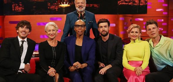 RuPaul gives Helen Mirren and Jack Whitehall their own drag names
