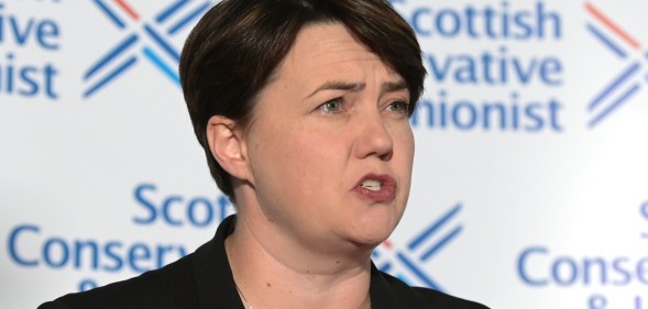 Ruth Davidson speaking