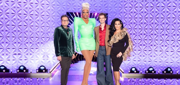 Drag Race UK judges: RuPaul, Michelle Visage, Alan Carr and Andrew Garfield