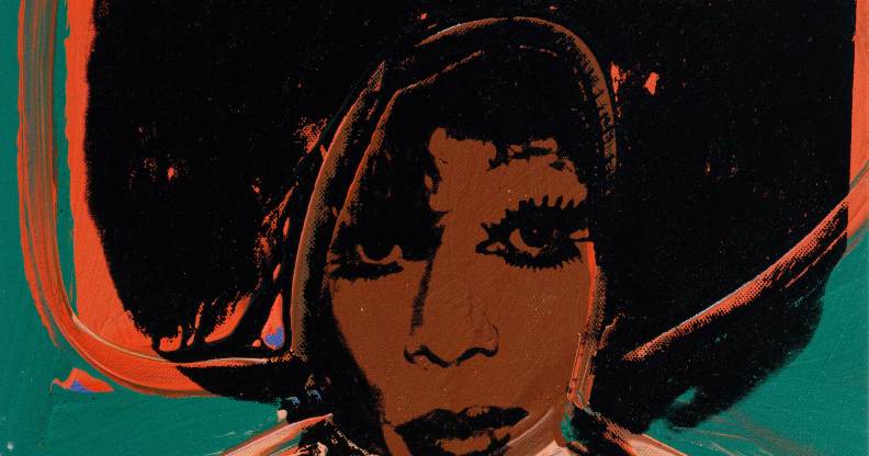 'Helen/Harry Morales', part of 'Ladies and Gentleman' series by American pop artist Andy Warhol. (The Andy Warhol Foundation for the Visual Arts, Inc / Artists Right Society (ARS), New York and DACS, London)