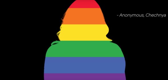 The campaign spotlights persecution in Chechnya