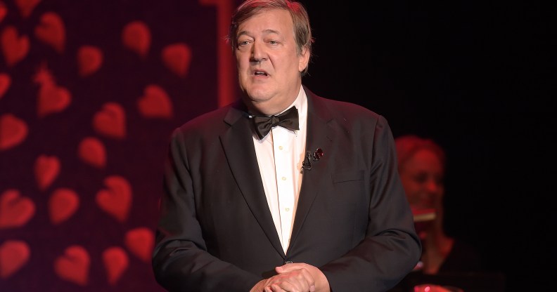 Stephen Fry. (Mike Marsland/Mike Marsland/Getty Images for SeriousFun)