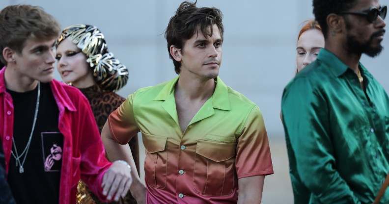 Antoni Porowski (C) arrives for 2019 CFDA Fashion Awards at Brooklyn Museum in New York City. (Rob Kim/GC Images)