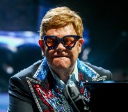 Elton John performs during his Farewell Yellow Brick Road tour at the Wizink Center on June 26, 2019 in Madrid, Spain. (Ricardo Rubio/Europa Press via Getty Images)