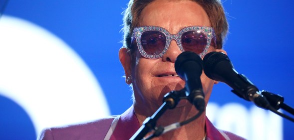 Sir Elton John defended Ellen DeGeneres