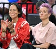 Megan Rapinoe and Sue Bird