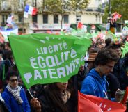 France IVF PMA protest