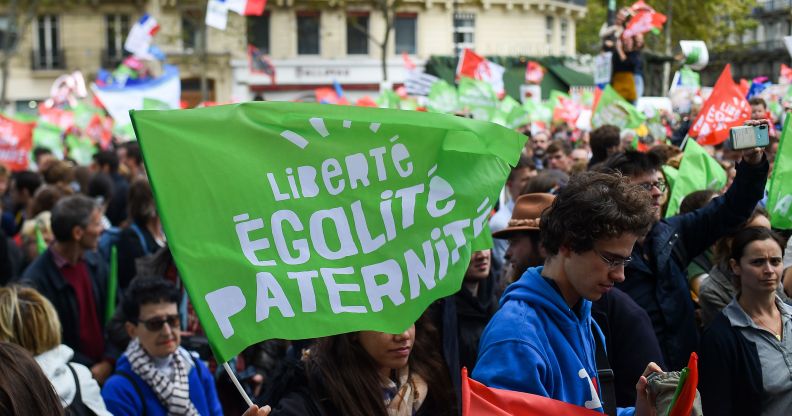 France IVF PMA protest