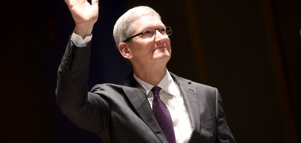 Apple CEO Tim Cook. (Jacopo Raule/Getty Images)