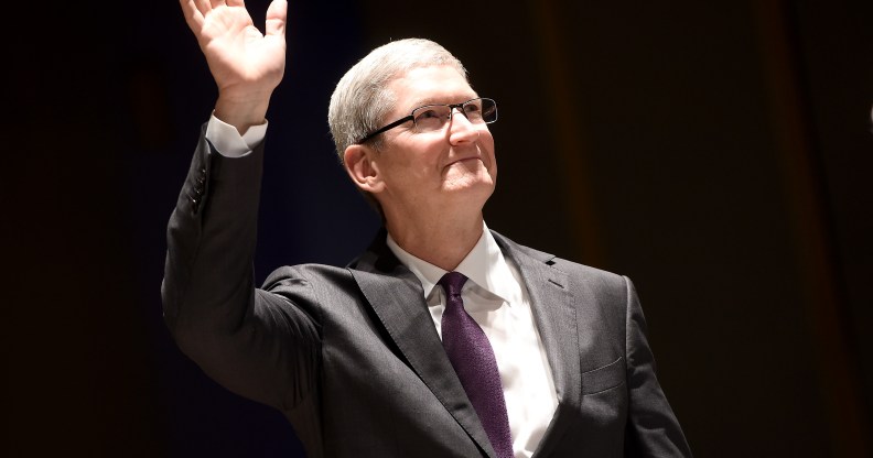 Apple CEO Tim Cook. (Jacopo Raule/Getty Images)