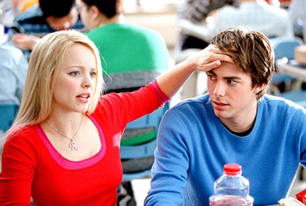 Rachel McAdams and Jonathan Bennett in Mean Girls. (Mean Girls/IMDb)