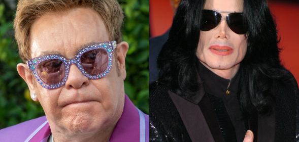 Elton John and Michael Jackson