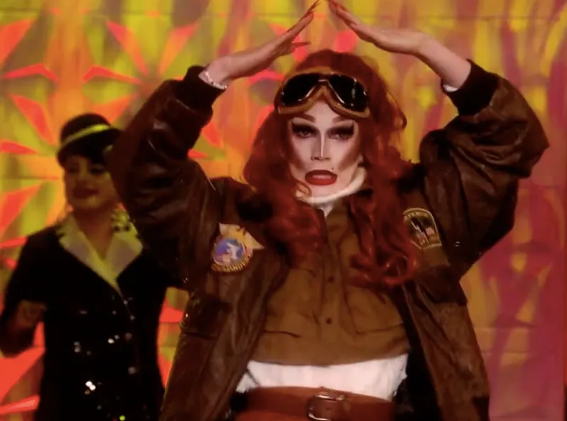 RuPaul's Drag Race star Scaredy Kat protests with Extinction