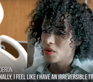 Trans woman Daniela Calderon, 35, was shot seven times last month. (Screen capture via Dallas News)