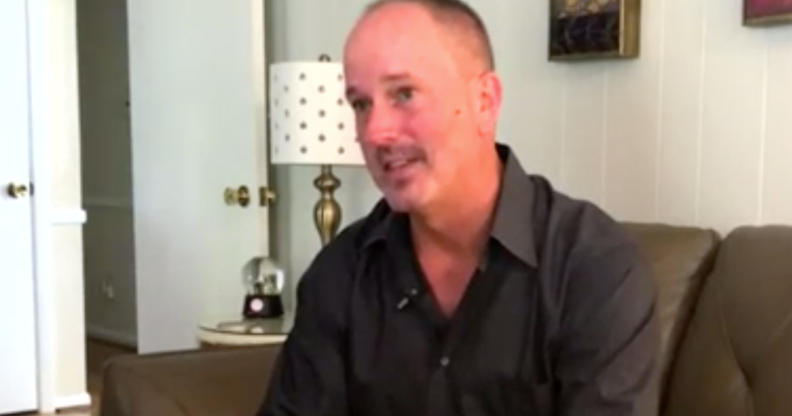 Gerald Bostock, fired after joining a gay softball team, is taking his case to the Supreme Court next week. (Screen capture via Reuters)