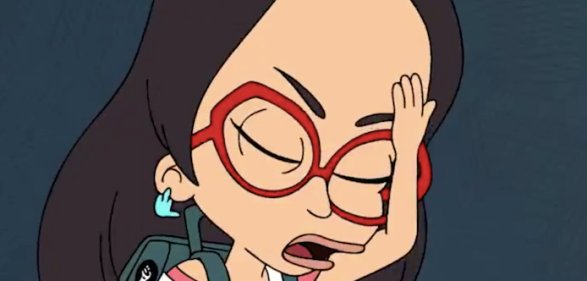 Viewers have criticised a Big Mouth scene that discusses the nature of pansexuality