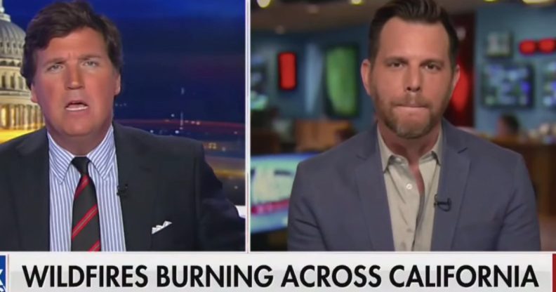 Tucker Carlson and Dave Rubin on Fox News
