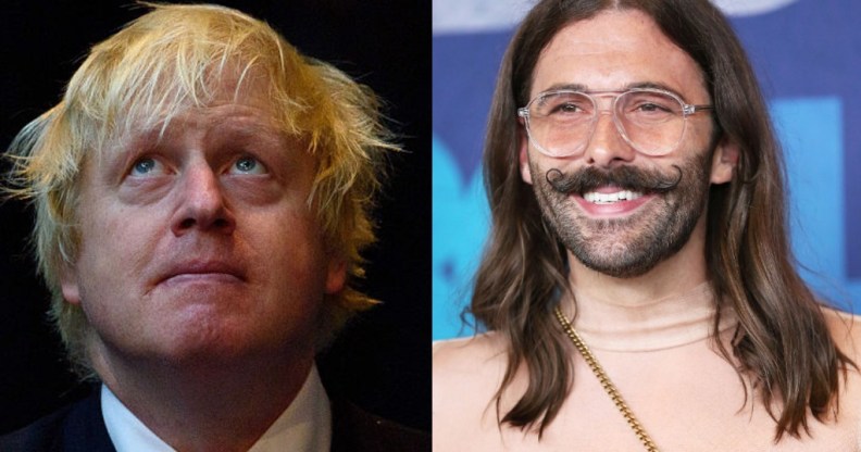 Jonathan Van Ness knows exactly how he'd fix Boris Johnson's hair