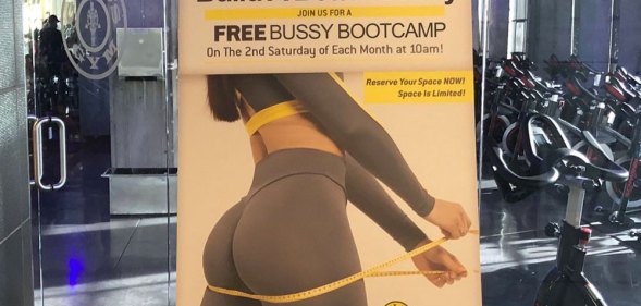 A poster for a 'build a better bussy' bootcamp