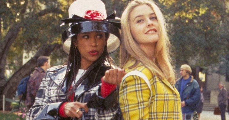 Dionne (Stacey Dash) and Cher (Alicia Silverstone) in the original Clueless.