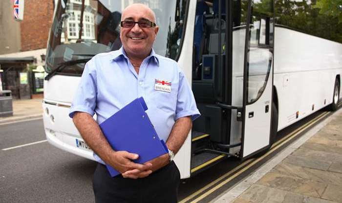 Coach Trip host Brendan Sheerin