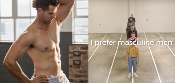 A viral video exploring how gay men view masculinity has divided Twitter. (Elements Envato)