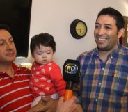 Gay couple adopts baby living with HIV after she was rejected by 10 other families