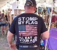 This American nationalist really didn't think his t-shirt choice through