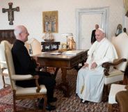 Pope meets with pro-LGBT priest denounced by hardline conservative Catholics