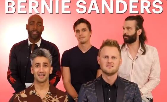 The Queer Eye cast some for Bernie Sanders in resurfaced video - and they don't hold back