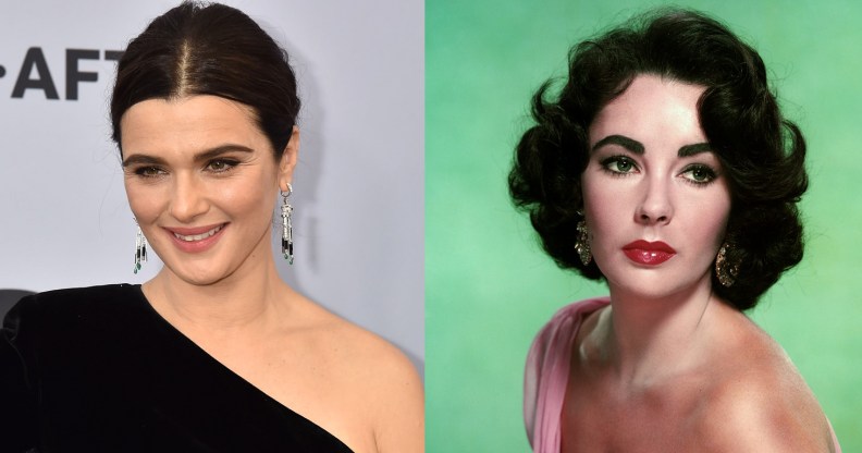 Rachel Weisz will play Elizabeth Taylor in the new biopic