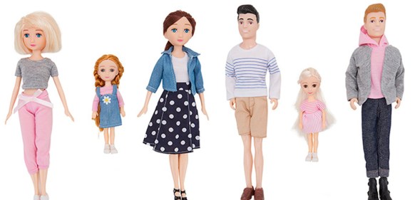 Kmart's same=sex parent family dolls