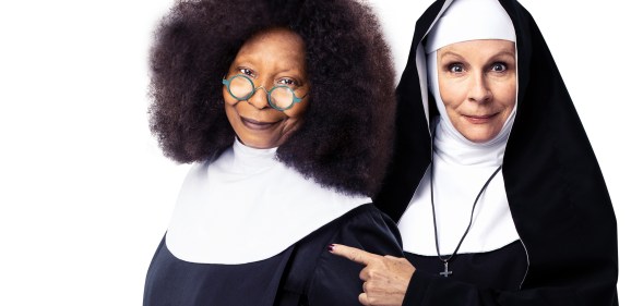 Whoopi Goldberg and Jennifer Saunders in Sister Act