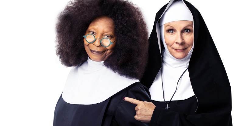 Whoopi Goldberg and Jennifer Saunders in Sister Act