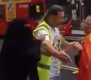 Jamila Choudhury was sentenced to X after she ranted at a Pride-goer at an East London Pride festival. (YusufJP_/ Twitter)