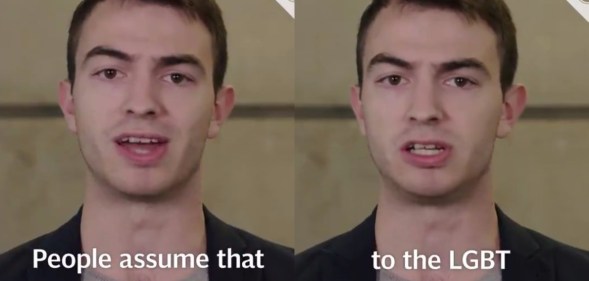 A viral video of young UK Conservatives opening up about he abuse they face has divided Twitter. (Screen capture via Telegraph Politics/Twitter)