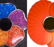 'Rainbow poppies' that aren't actually a thing have cultivated controversy. (Twitter)