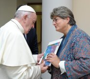 Jayne Ozanne and Pope Francis church of england LGBT