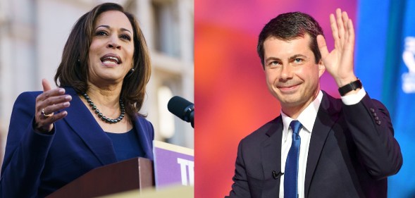 Kamala Harris launched an attack on Pete Buttigieg