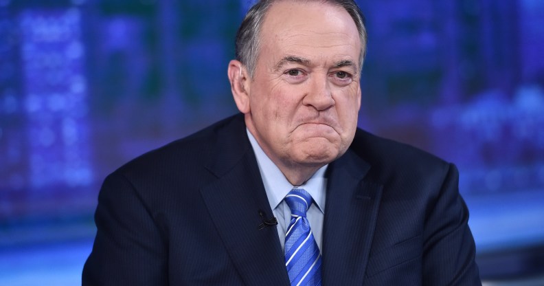 Mike Huckabee is very upset about Chick-fil-A