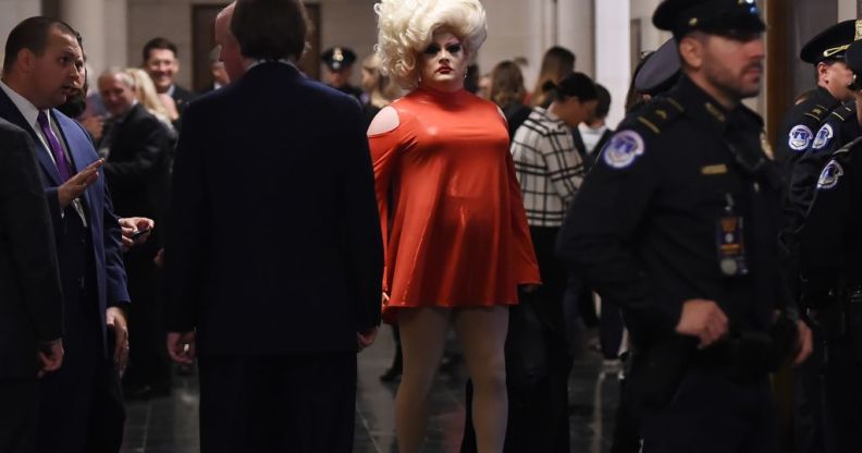 Donald Trump drag queen impeachment
